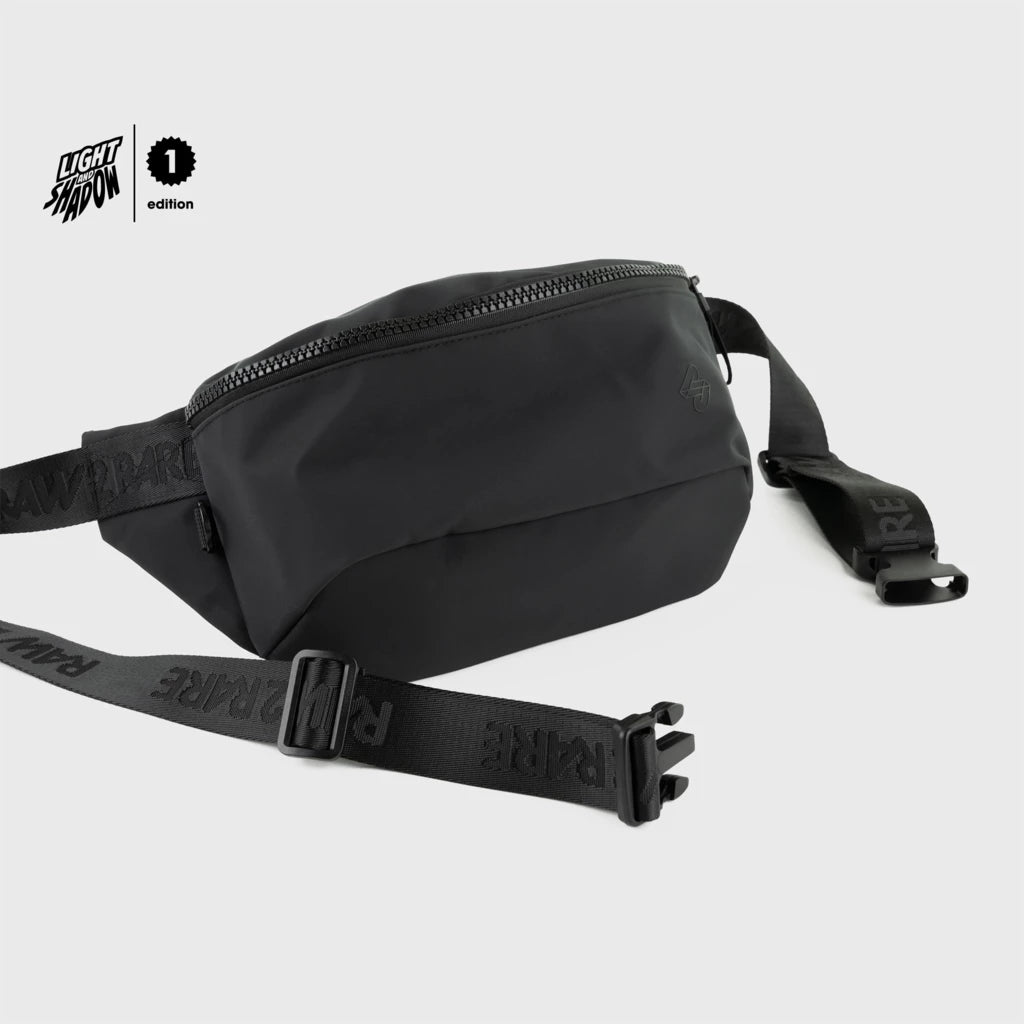 Crossbody Bag - Solid Black (2.5L)
